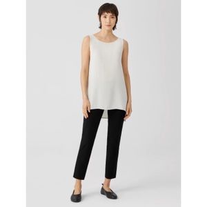 Eileen fisher Stretch Crepe Slim Ankle Pant